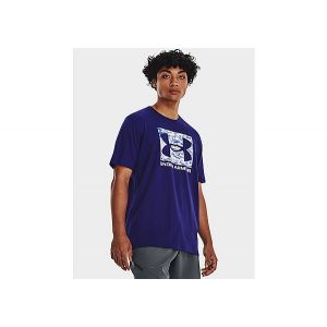 Under Armour T-shirt droit logo coton mélangé Bleu - Couleur Bleu - Taille XL