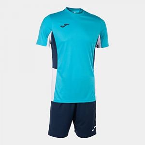 Joma Set Danubio II, Turquoise Fluo Marine Blanche, S Homme
