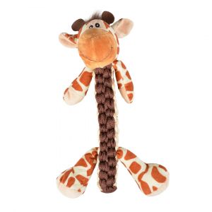 Jouet peluche pour chien singe bâton Duvoplus Zoo Friends Martin