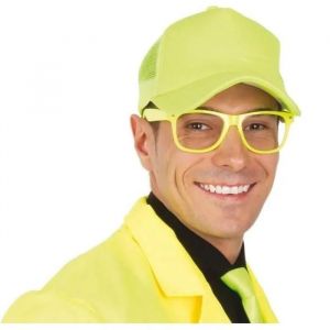 Ruedelafete Casquette jaune fluo