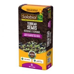 Solabiol Terreau Semis - Sac 6 L - UAB