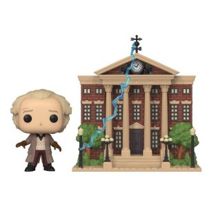 Image de Funko Figurine Pop! N°15 Town - Retour Vers Le Futur - Doc Avec L'hôtel De Ville