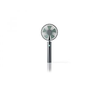 Remember Ventilateur à main design et puissant FLOW couleur Graphite par 9,7 x 22,2 x 4 cm