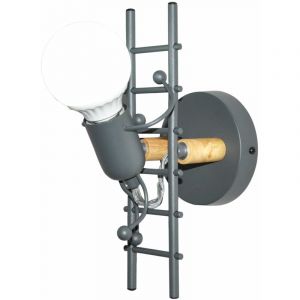 Image de Barcelona led Applique murale décorative 'Doll Ladder' E27 | Gris