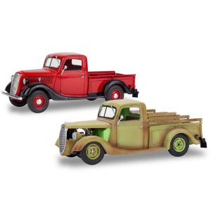 Revell Maquette Voiture : 1937 FORD PICKUP STREET ROD AVEC PLANCHE DE SURF Coloris Unique