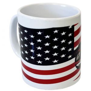 CBKREATION Tasse en céramique American Moto Cbkreation Dim : H.9.5 cm Diam 8 cm