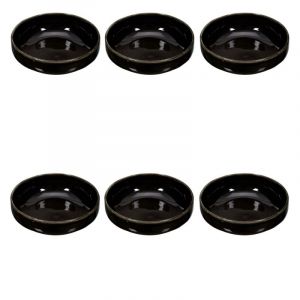 Lot de 6 Coupelles Design "Gancia" 30cl Noir Prix