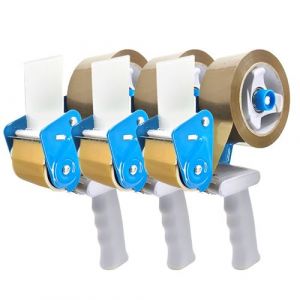 Lot de dévidoirs à scotch pour ruban adhésif 48 mm - Lot de 2,3 ou 4 Taille - Lot de 3