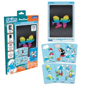 Lexibook Tablette à dessiner éducative E-Ink Schtroumpfs
