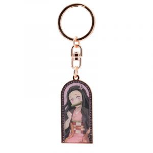Abysse Corp Porte-clefs de Demon Slayer - Lenticular Nezuko - pour Indiff&eacute;rent - multicolore