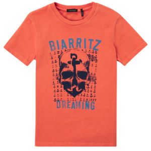 IKKS T-shirt enfant JUSDIT Orange - Taille 10 ans,12 ans,14 ans