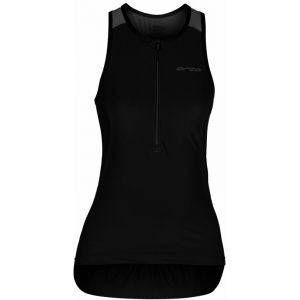 Orca Athlex Sleeveless Tri Top Women, noir/gris S Combinaisons triathlon & Trifonctions