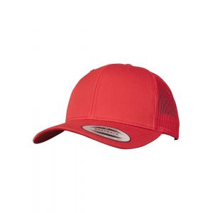 Image de Flexfit RETRO Trucker Snapback Cap - rouge