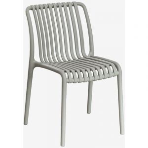 Lot de 2 chaises de salle &agrave; manger empilables Wendell SKLUM Vert Kaki 79,5 cm