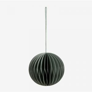 Pack de 6 boules de No&euml;l en papier nid d'abeille Elsa SKLUM Green bay