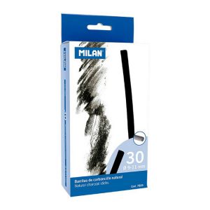 Fusain naturel ø 9-11 mm 30 pcs - MILAN