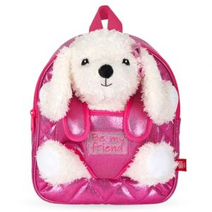 Perletti Sac à dos avec peluche chien enfant Didi