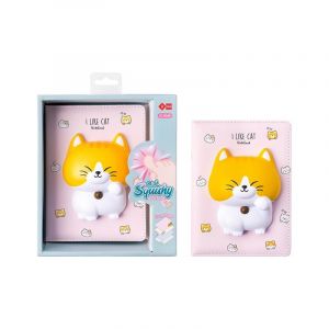 Carnet de Notes Kawaii Girly Squishy - chat