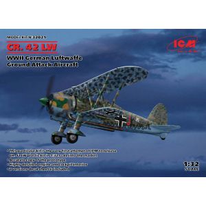 ICM Maquette Avion Cr. 42 Lw Wwii German Luftwaffe Ground Attack Aircraft