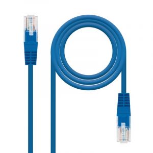 Nanocable - Cordon de raccordement r&eacute;seau rj45 cat.6 utp awg24,3m bleu