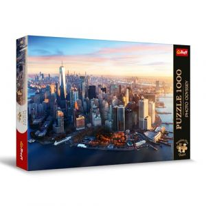 Trefl Premium Plus Quality-Puzzle Odyssey: Manhattan, New York-1000, Série de Photos Uniques, Pièces Parfaitement Assorties, pour Adultes et Enfants à partir de 12 Ans, 10828, Multicolour