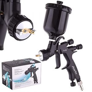 Mini Pistolet À Peinture Hvlp 1,0 Mm 250 Ml Pour Retouche De Peinture Automobile