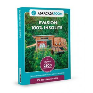 SANS Coffret Cadeau Abracadaroom - Évasion 100% insolite - Séjour hors du commun pour 2 à 6 personnes