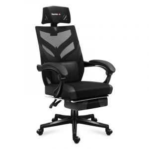 Chaise gaming Huzaro Combat 5.0 si&egrave;ge et dossier mesh 140 kg noir
