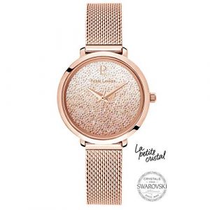 Pierre Lannier Femme Analogique Quartz Montre avec Bracelet en Acier Inoxydable Massif 108G958