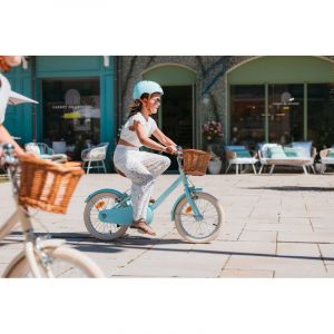 Vélo 16 pouces bleu turquoise pour enfant de 4-6 ans – Cadre léger