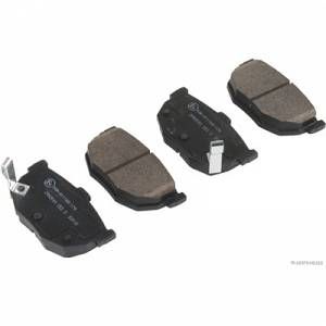Herthundbuss Jeu de 4 plaquettes de frein &agrave; disque J3610505