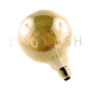 Vision-El Ampoule Led 8W (70W) FILAMENT E27 Globe clair D125 Blanc chaud 2700°K -