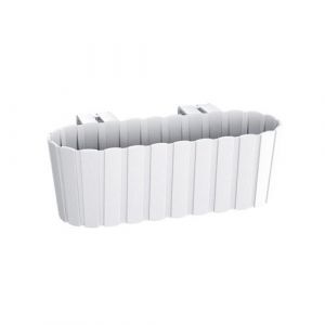 Prosperplast Boardee Jardini&egrave;re de jardin pour balcon 383 x 212x 130 mm Blanc