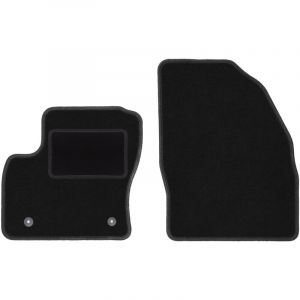Tapis avant noirs pour : Ford Kuga MK1 SUV (2011-2013)