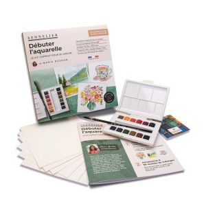 Sennelier Kit Débuter l'aquarelle par Marie Boudon