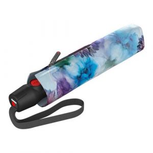 Knirps - Parapluie pliant "T200 Medium Duomatic" - blooming - Coloris Bleu