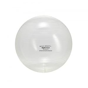 Gymnic Opti Ball 75 cm Transparent Adulte Unisexe, Diamètre