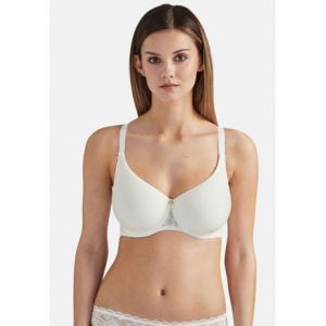 Aubade Soutien-gorge T-shirt bra ROSESSENCE Blanc - Couleur Blanc - Taille 100D