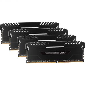 Corsair CMU64GX4M4C3000C15 - Barrette mémoire Vengeance LED Series 64 Go (4x 16 Go) DDR4 3000 MHz CL15