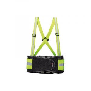 Multimedia Connect Ceinture De Maintien Lombaire - Haute Visibilit&eacute; - Jaune Fluo - Xxl