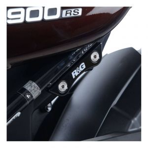 R&G Kit suppression repose pieds Racing Cache orifice repose-pied gauche noir
