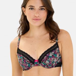 Billet Doux Soutien-gorge emboitant à armatures multicolore