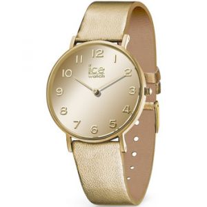 Image de Ice Watch Montre Ice-Watch City Mirror En Cuir Jaune