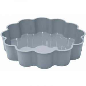 Lily cook Moule à gateau en silicone 6 parts coeur Gris