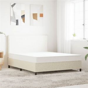 VidaXL Matelas à Ressorts Bonnell Moyen, Matelas Hybride en Mousse avec Fermeture Éclair, Matelas Double Chambre à Coucher Intérieur, 140x200 cm