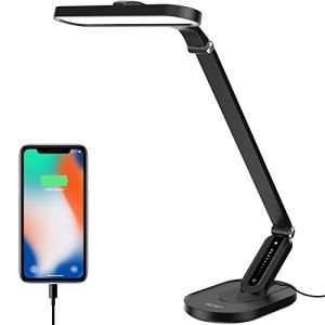 Lampe de bureau LED JKSWT 72 LED 9 niveaux de luminosit&eacute; 5 modes de couleur