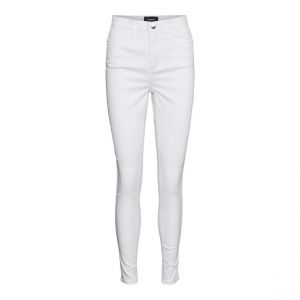 Vero Moda VMSOPHIA HW Skinny J SOF VI403 GA Petite Jeans, Bright White, M/P/28 Femme
