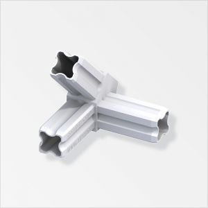 Cis Connecteur-angle45°G blanc23.5