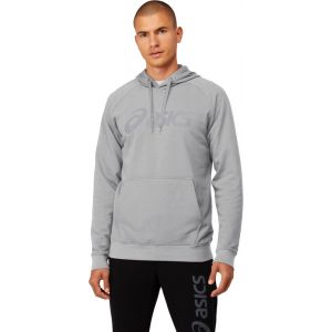 Asics Big OTH Sweat à capuche Homme, gris S Hauts running hiver