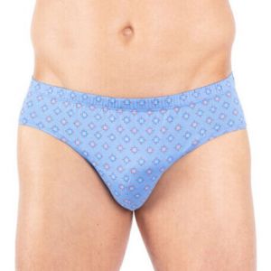 Lot de 2 slips imprim&eacute;s en coton